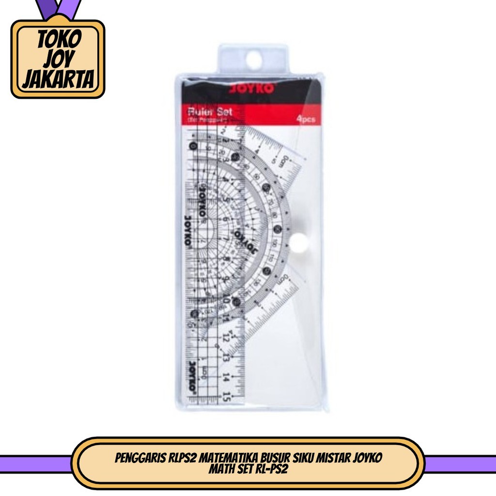 SIKU Ruler RLPS2 Mathematical Arc Ruler JOYKO Math Set RL-PS2 | Shopee ...