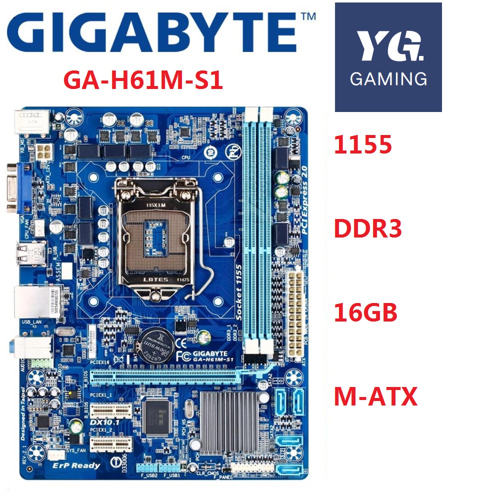 Gigabyte h61m s1. Материнская плата Gigabyte 1155 сокет ddr3. Placas h61m. P8h61-m Socket 1156 характеристики.