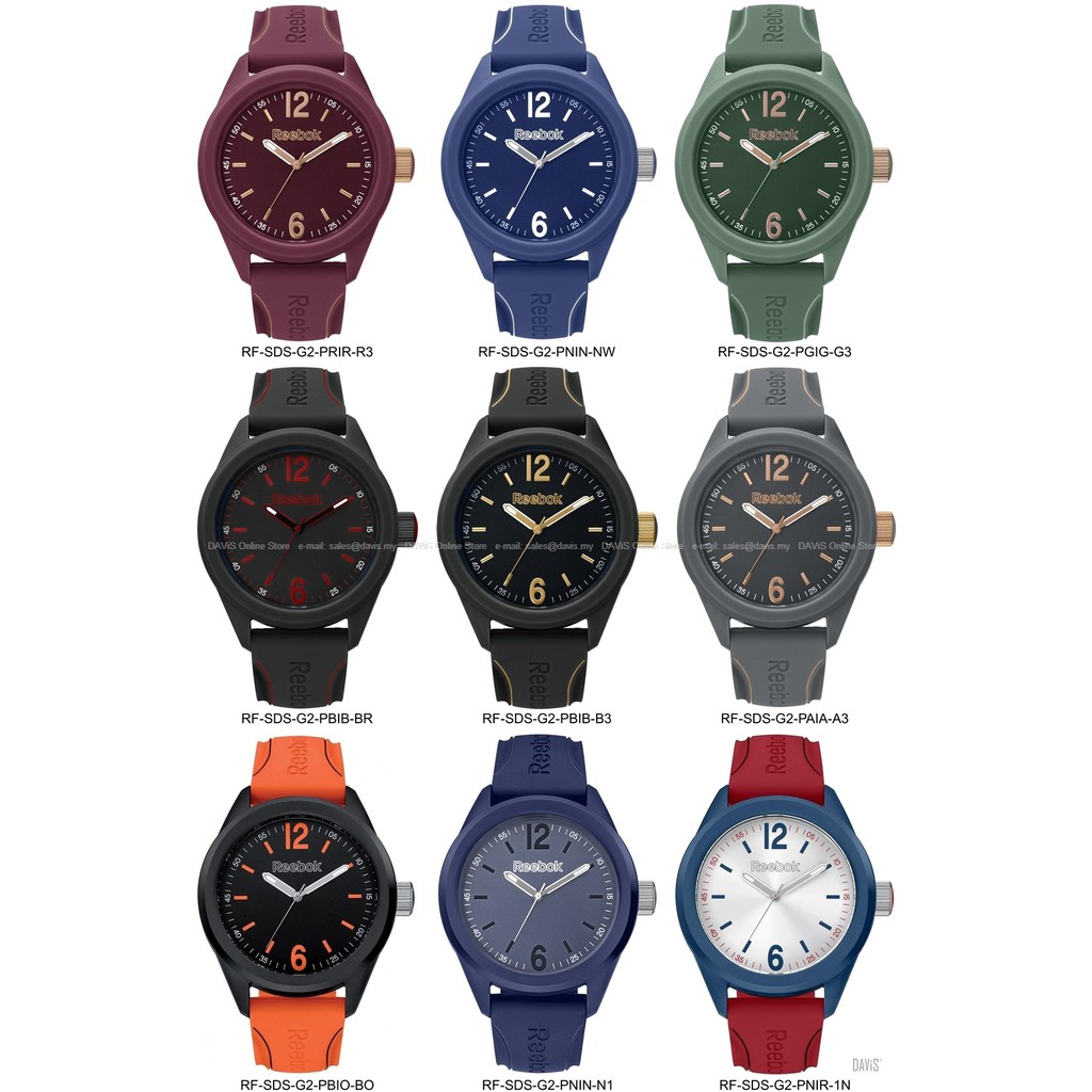 Reebok sales spindrop watch