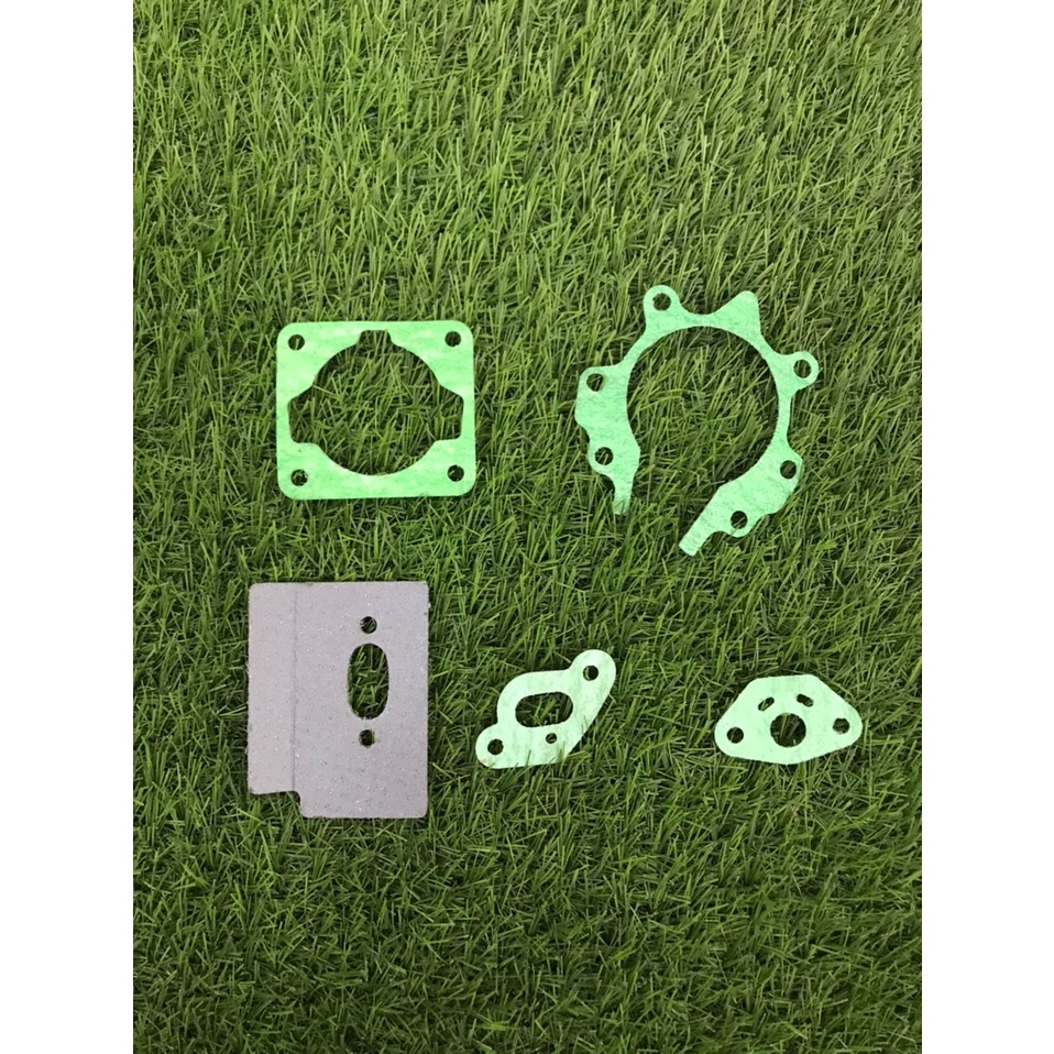 Set Guarnizioni Per Mitsubishi TL33 TB33 TU33 - 5 Pezzi, Per Carburatore, Cilindro, Carter - Foto 8