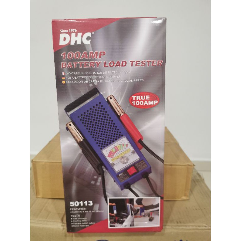 BATTERY TESTER 50113 100AMP BATTERY LOAD TESTER DHC (MADE IN MALAYSIA