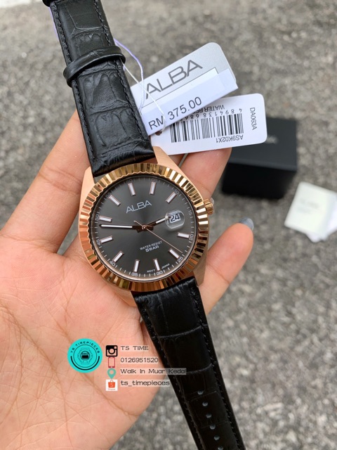 ALBA Original Watch 1 Year International Warranty AS9K02X1