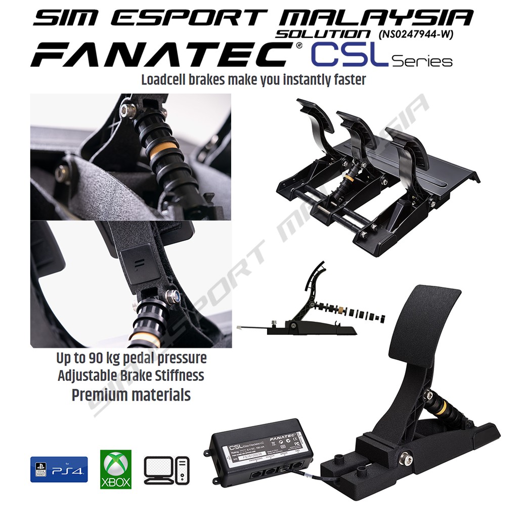 Fanatec CSL Elite Pedals + Load Cell Kit - その他