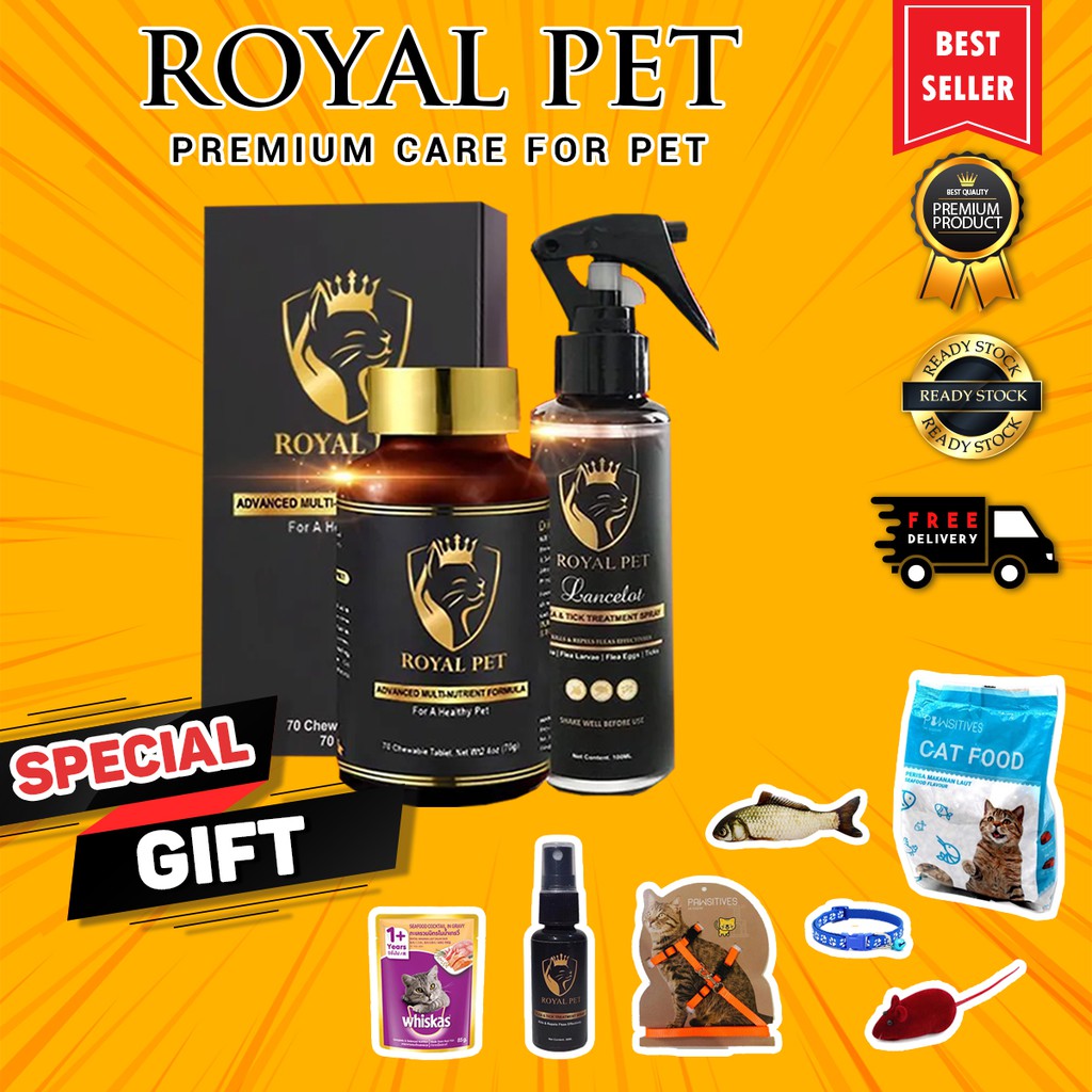 💥ROYALPET💥 VITAMIN KUCING superfood cat terbaik Shopee Malaysia