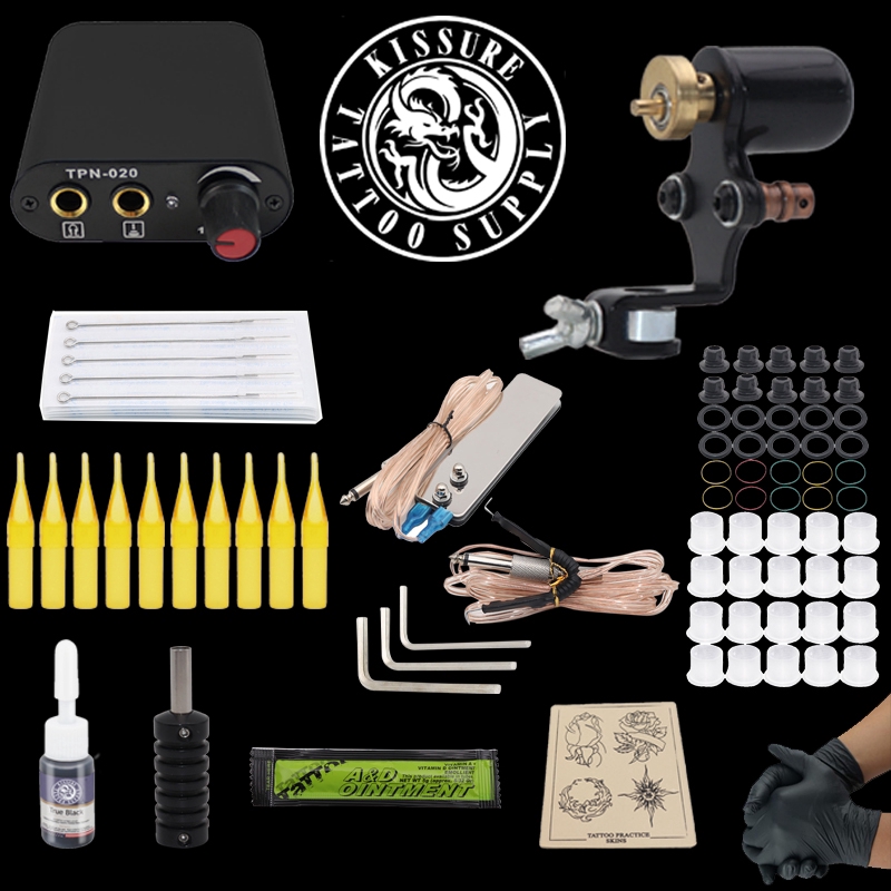 New Motor Machine Set Tattoo Machine Set Tattoo Set Beginner Kits