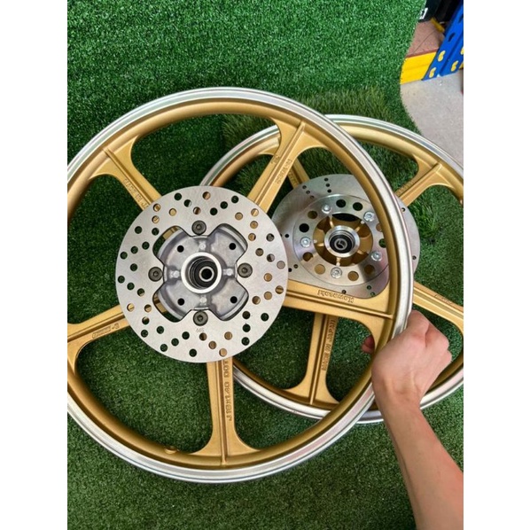 EX5 AR80 CUSTOM HUB SPROCKET & DISC KAWASAKI BOX UNTUK Y15ZR/ Y125Z