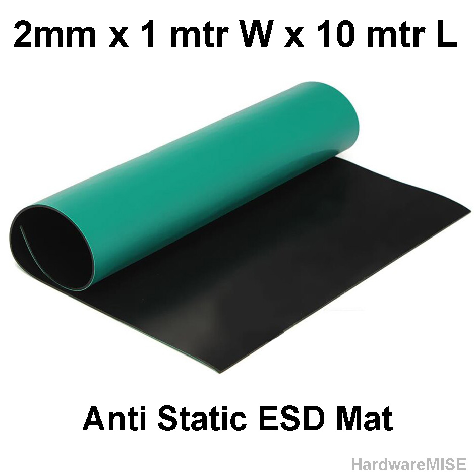 Anti Static Mat ESD Green Rubber Sheet Control Work Table Static