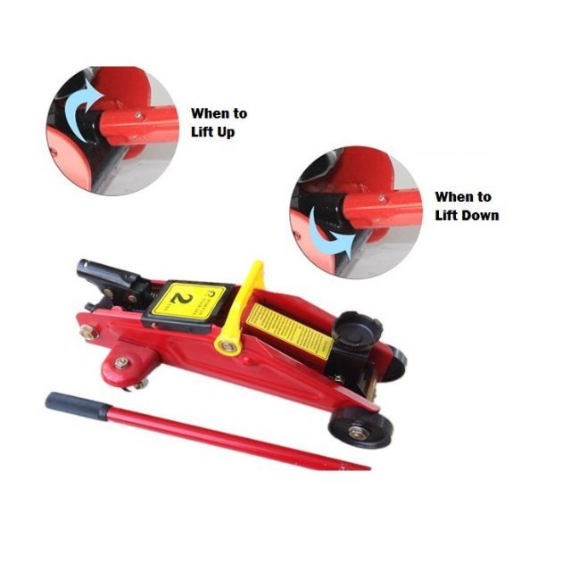 Ready Stok 2 Ton Hydraulic Portable Floor Jack With Box (For Car