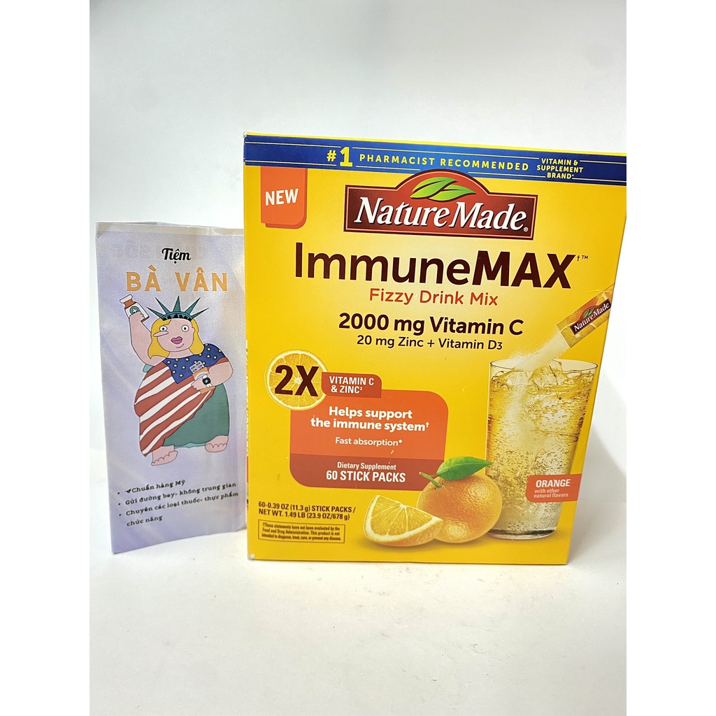 [Us Standard] ImmuneMAX Immune System Boost Powder Doubles Vitamin C