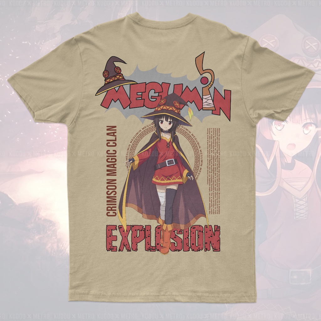 Megumin Explosion Anime Manga KonoSuba Tshirt Megumin Kono Subarashii ...