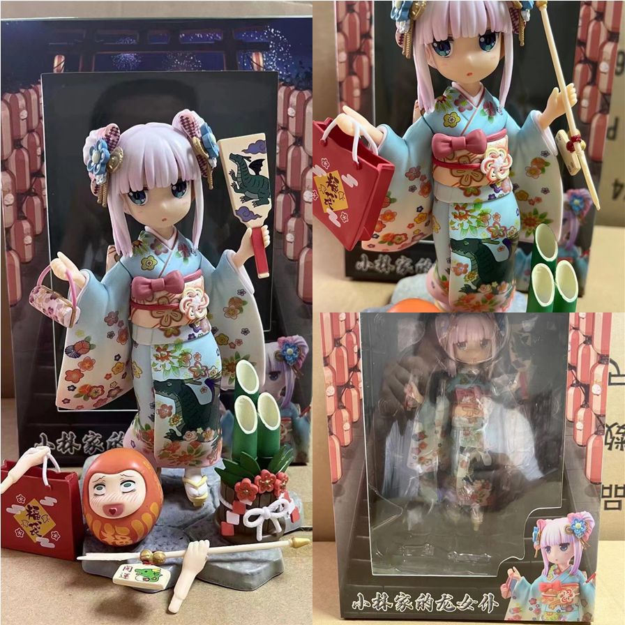 Miss Kobayashi's Dragon Maid Action Figure Kanna Kamui kimono Edition ...