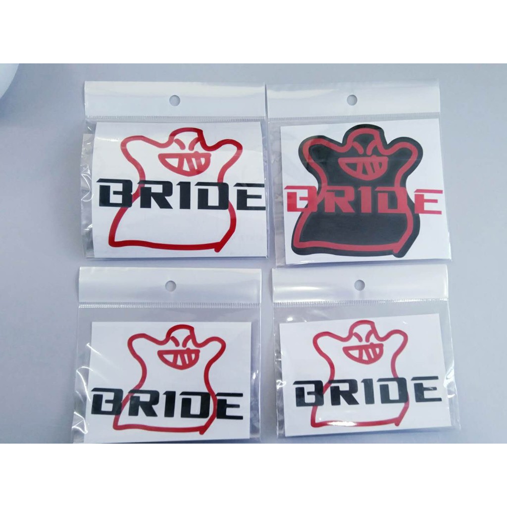 Sticker BRIDE Racing Seat Honda Toyota Myvi Civic EK FIT GK JAZZ ...