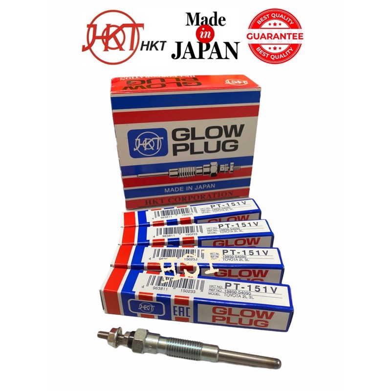 TOYOTA 2L 3L HEATER GLOW PLUG 1SET/4PCS Shopee Malaysia