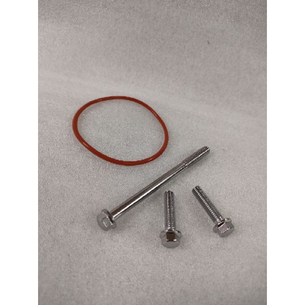 LC135 SRL115 Y15ZR FZ150 OIL FILTER O-RING++SCREW TITANIUM P4 | Shopee ...