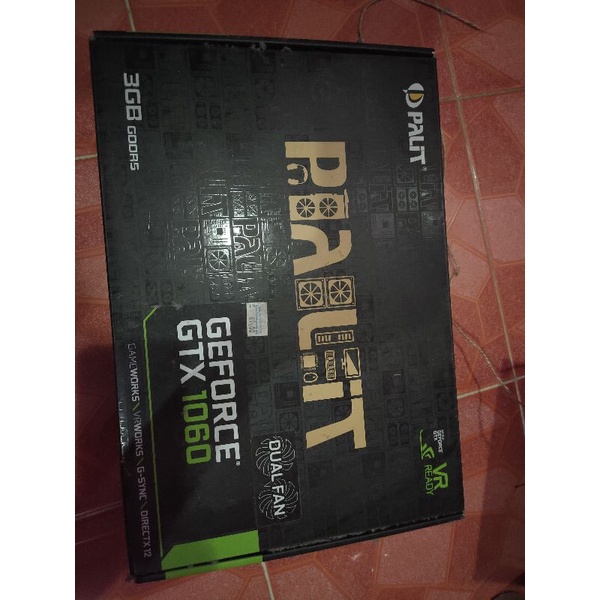 PALIT GTX 1060 3GB GDDR5 | Shopee Malaysia