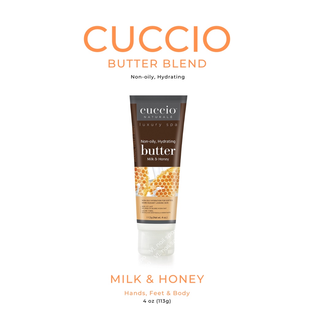 Milk & Honey Butter Blend 4oz – Cuccio