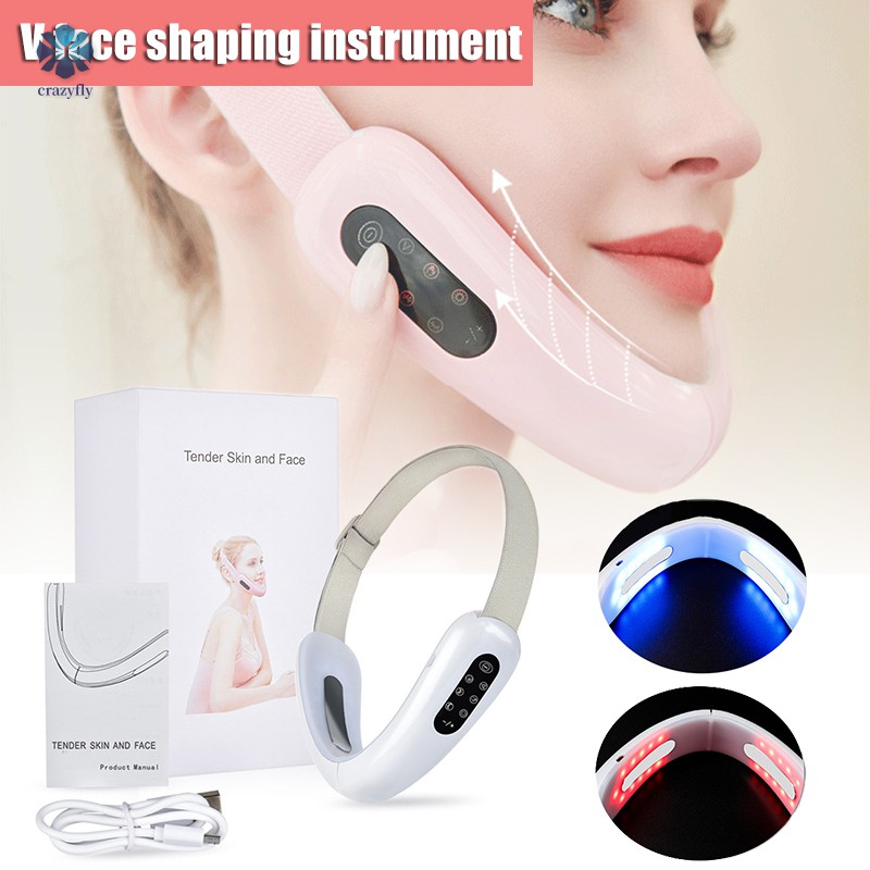 Face-lifting V Face Massage Instrument Double Chin Dissolve Fat Thin ...