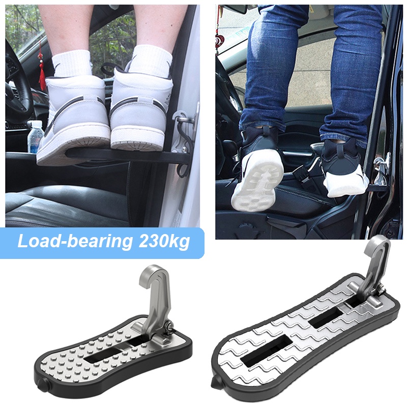 Extended Car Folding Stepping Ladder Pedal Roof Step For Toyota Rav4 ...