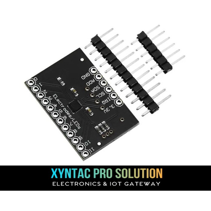 MPR121 Breakout V12 Capacitive Touch Sensor Controller Module I2C ...