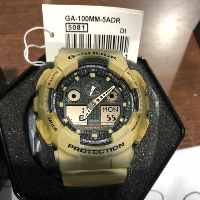 G SHOCK GA 100MM 5A MILITARY WATCH Shopee Malaysia