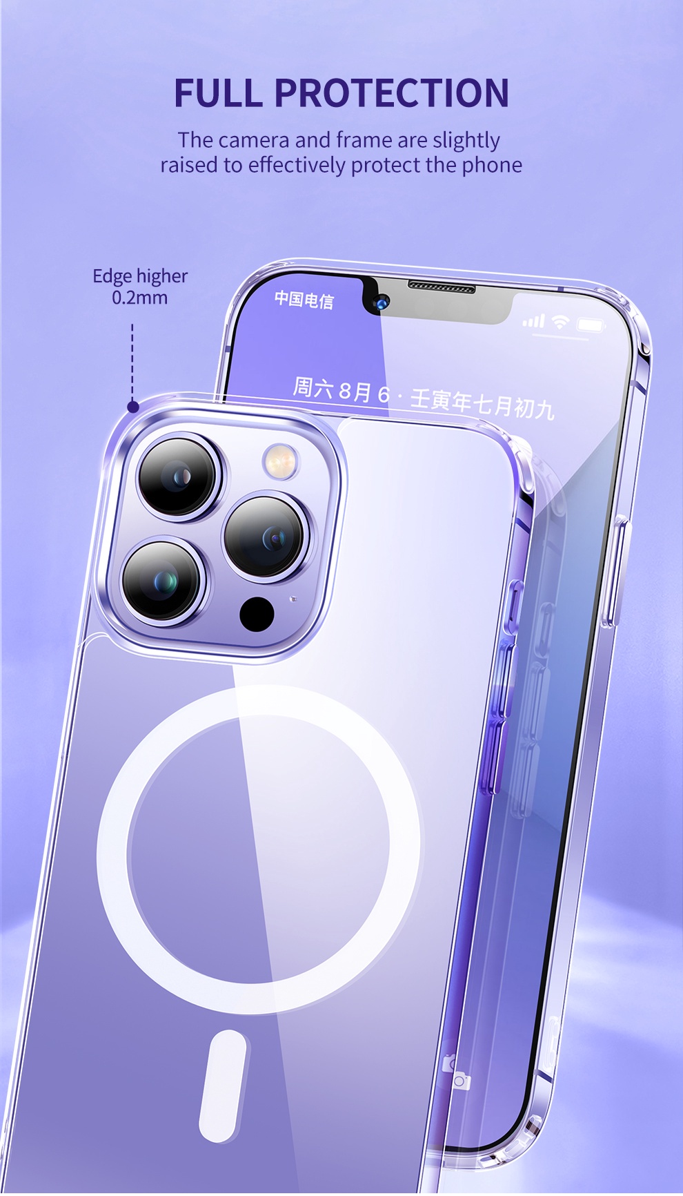 Ultra Thin Simple Matte Transparent Shockproof Acrylic Phone Case For IPhone 17 Air 16 E 15 14 Plus 13 12 11 Pro Max Hard Cover - Foto 7