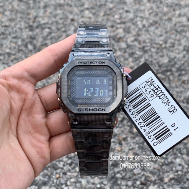 G shock titanium online bezel