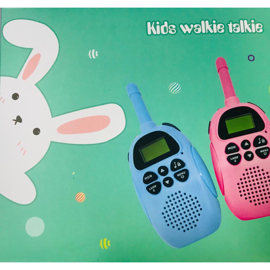 Walkie talkie intercom kids ( 1 pair) 儿童款对讲机