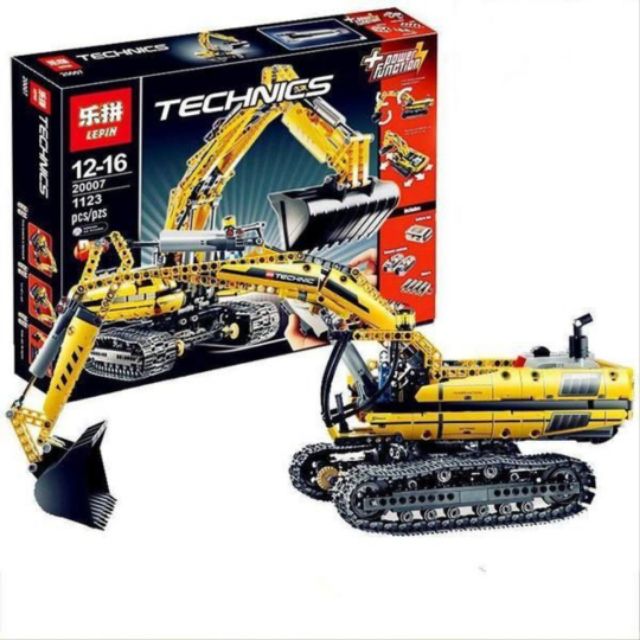 LEPIN TECHNIC MOTORIZED EXCAVATOR MODEL 20007 Shopee Malaysia