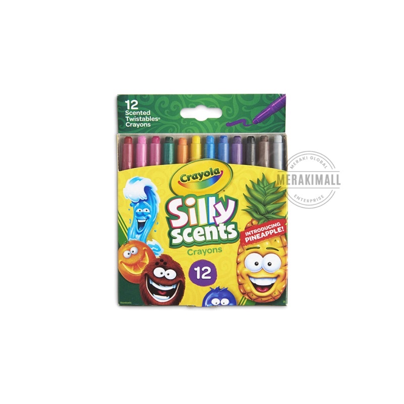 Crayola Silly Scents NonToxic Washable Marker Twistable Crayons