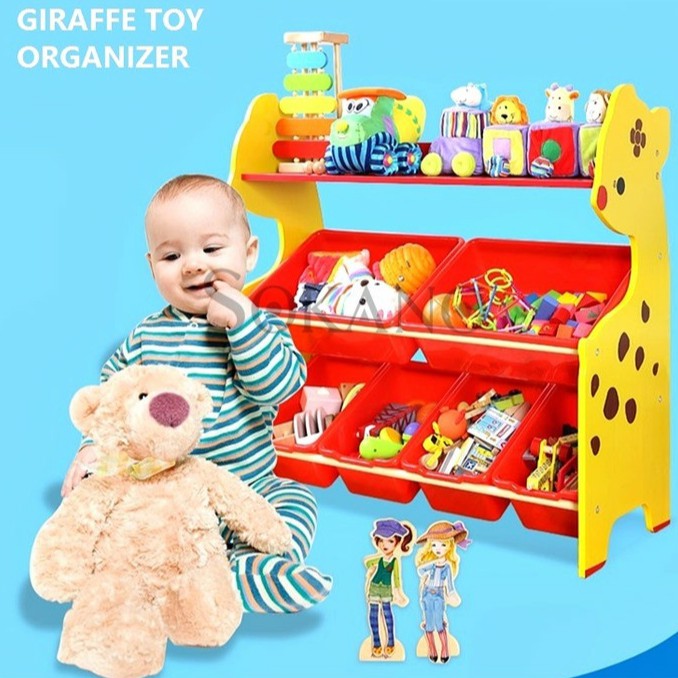 Giraffe deals toy storage