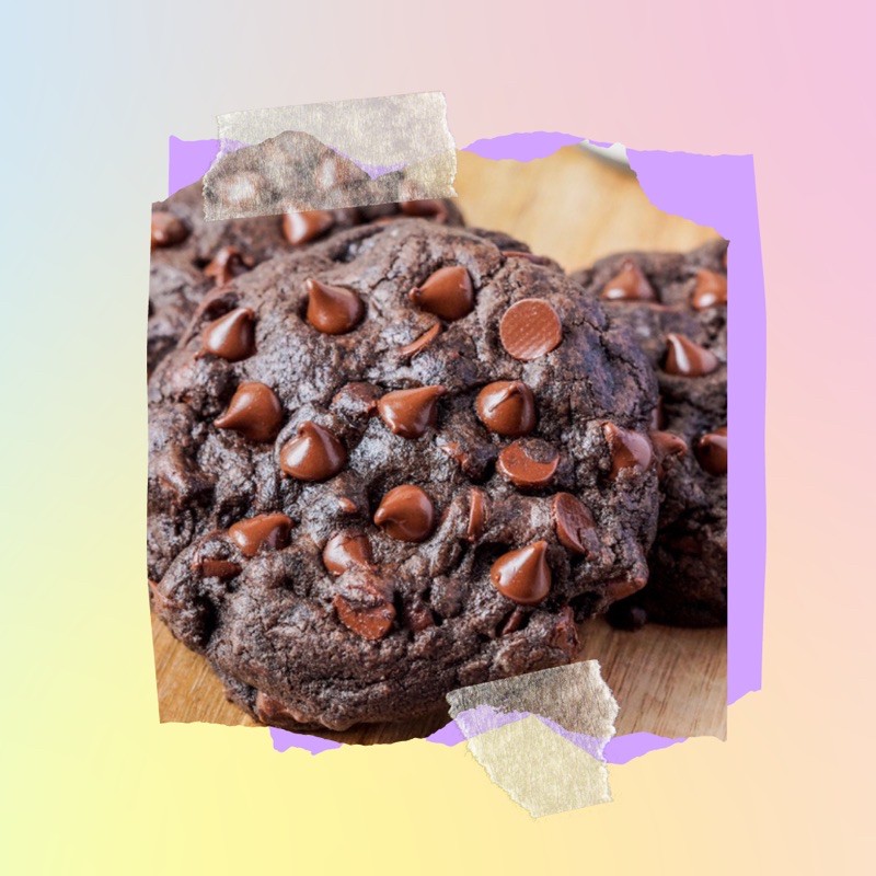 [Shocking Sale] Medium Size Dark Chocolate Chip Cookies | Shopee Malaysia