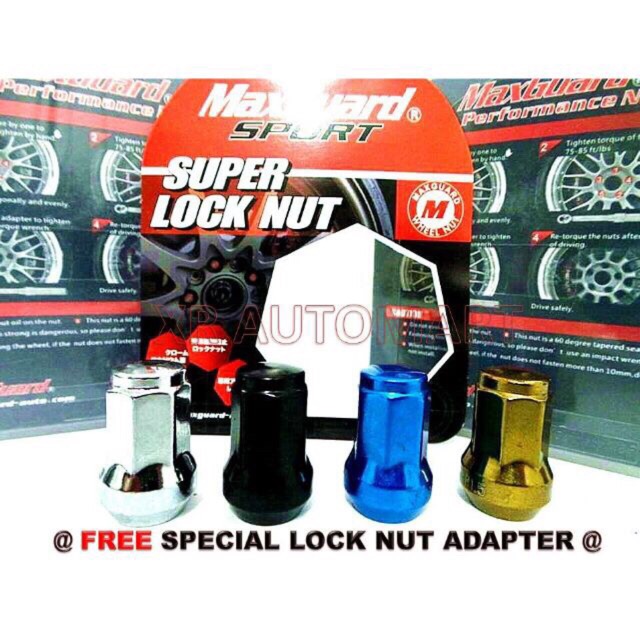 Max Guard Lock Nut (Steel) | Shopee Malaysia