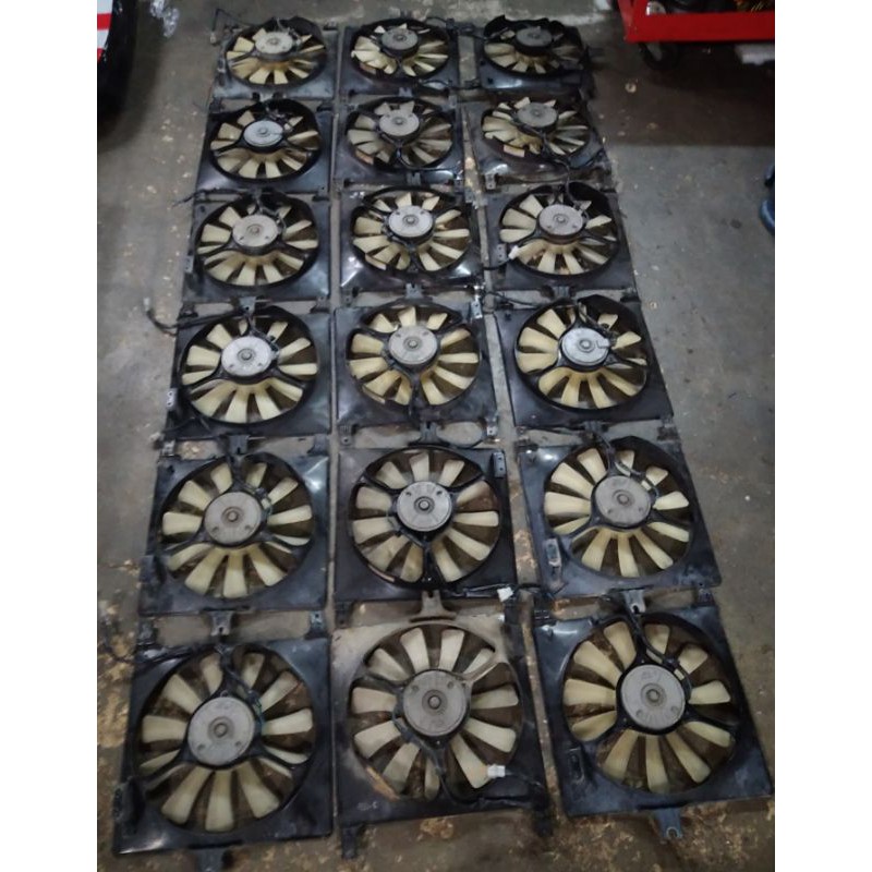 DENSO HIGH SPEED RADIATOR FAN WITH 11 BLADE USED JAPAN BEZZA AMBIL
