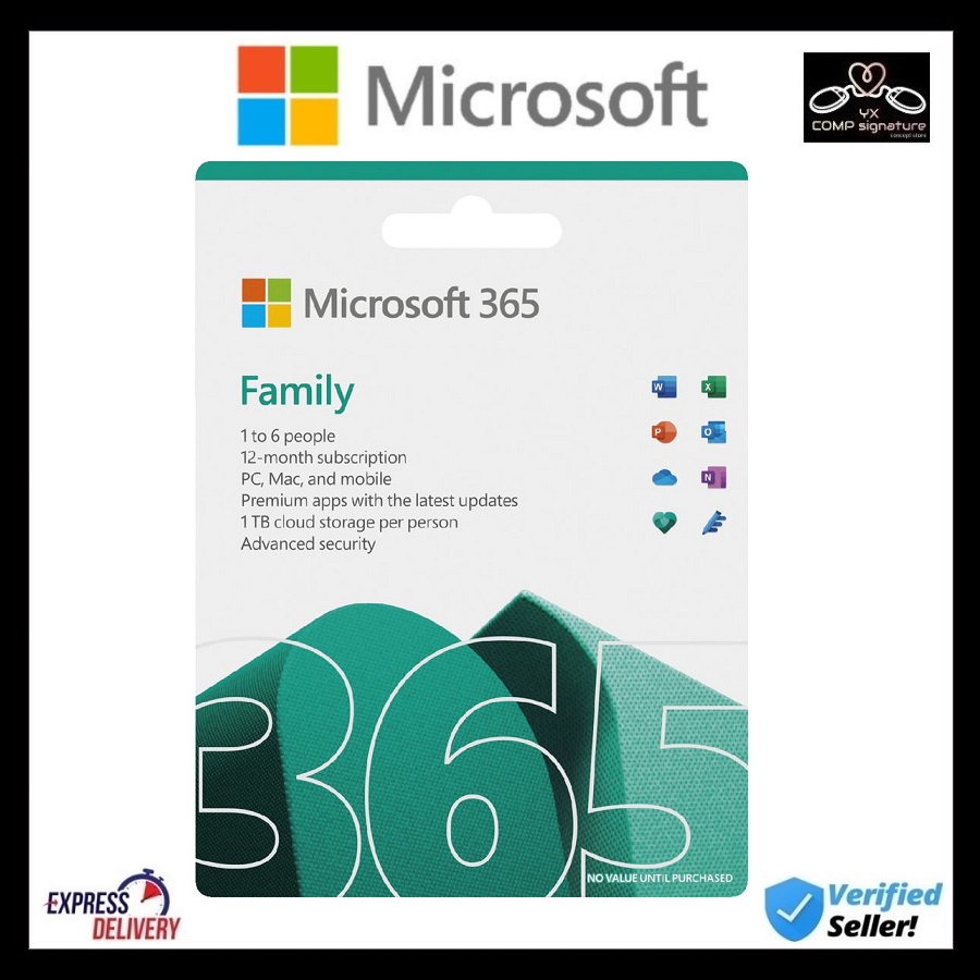 Microsoft Office 365 Home - for 6-USERS | Shopee Malaysia