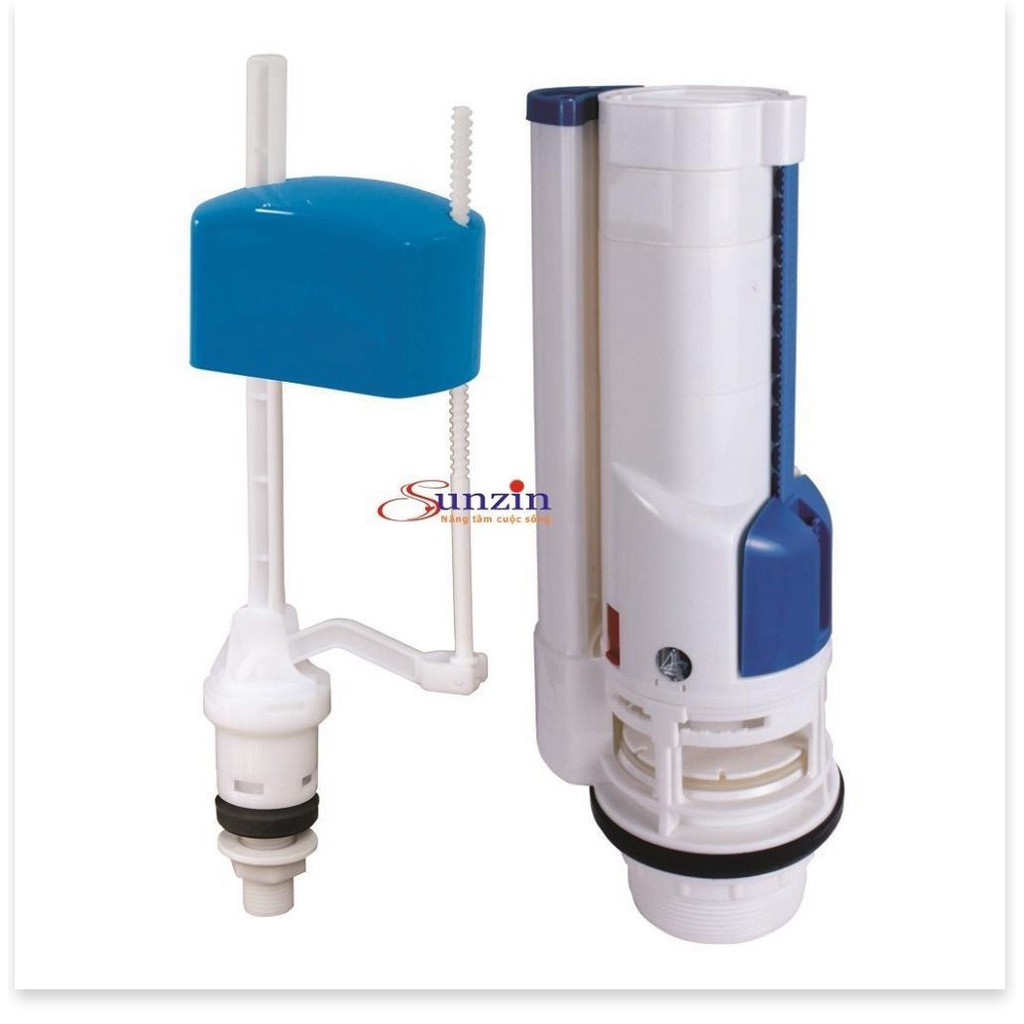 Inner set for 2-button toilets, 26cm high push pile (separate water ...
