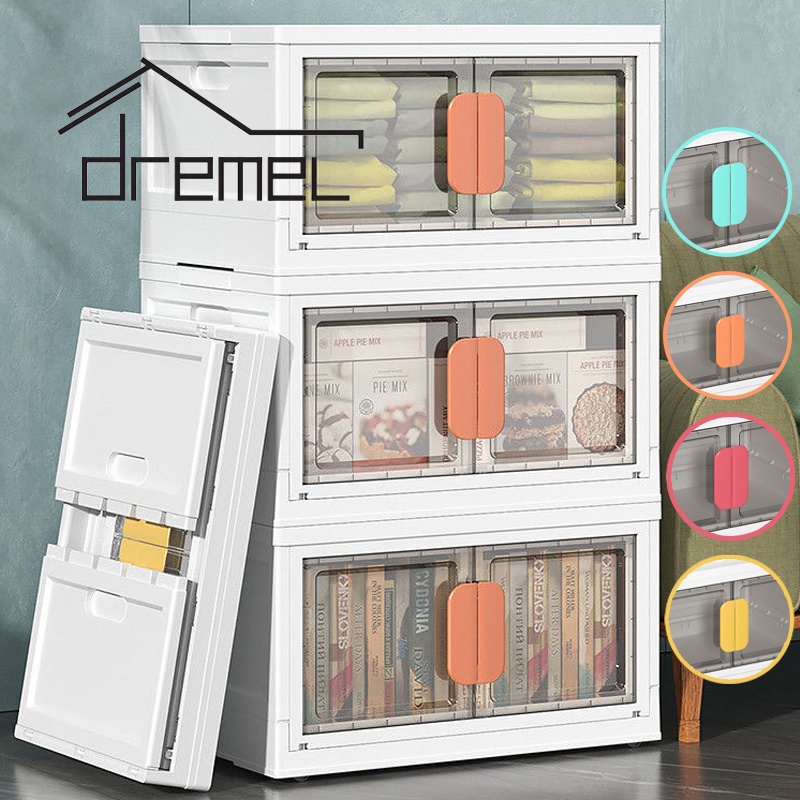 DREMEL Drawers Folding Storage Cabinets For Toys Snacks Household ...