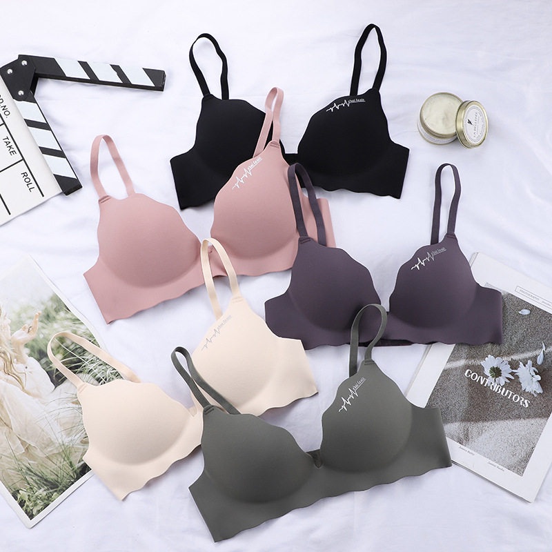 8 colors Seamless Women Push Up Bra Thin cup Comfortable Wireless