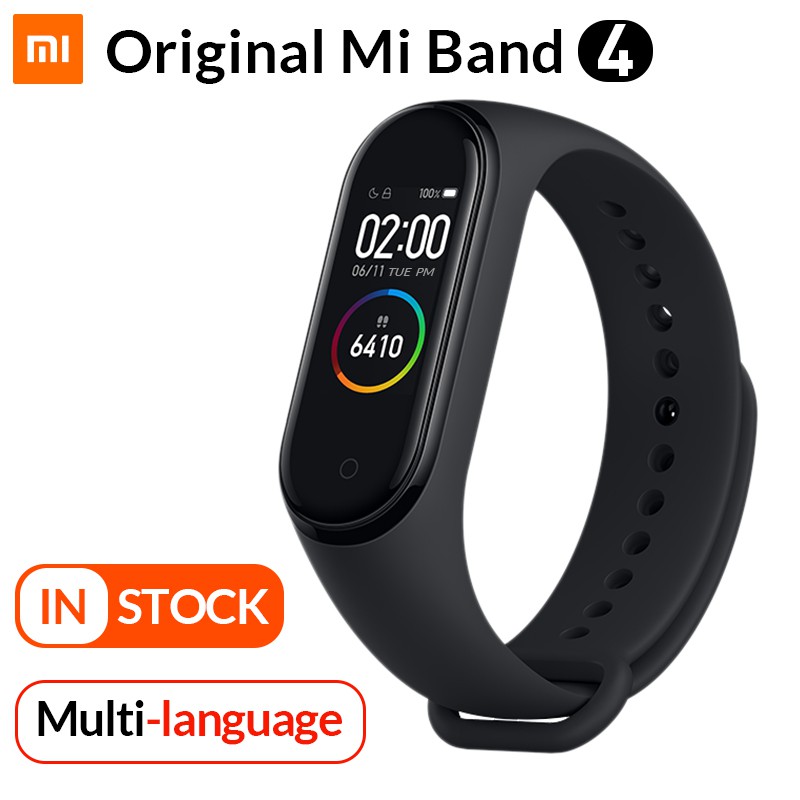 Global version xiaomi mi band 4 smart cheap watch wristband amoled bluetooth 5.0 swim