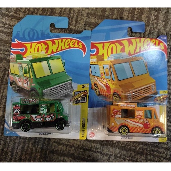 Hot Wheels Quick Bite RTH 2018 2022 regular treasure hunt