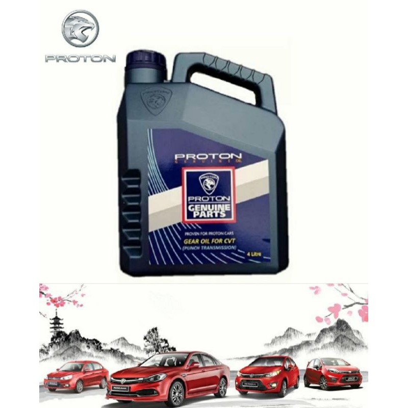 PW911218 Proton CVT ATF gear oil (4 liter) for proton saga ,x50 ,x70