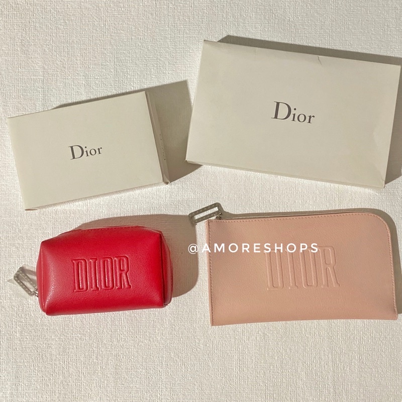 Original Dior Cosmetic Pouch Include Box | Shopee Malaysia