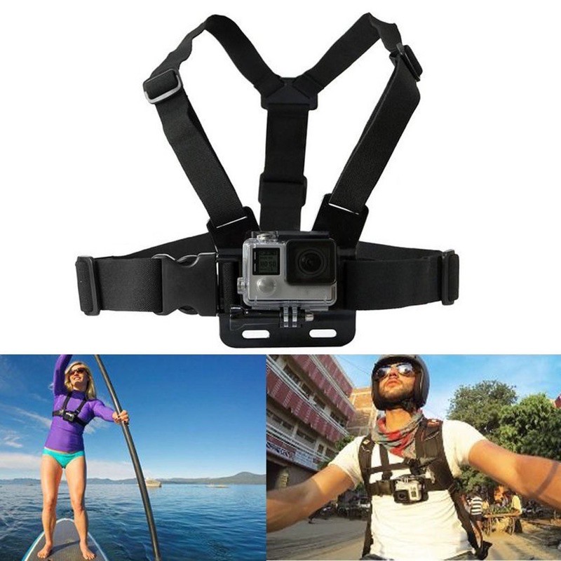 CHEST STRAP FOR ACTION CAMERA (GOPRO/AKASO/EKEN/YICAM/SJCAM/INSTA360) Shopee Malaysia