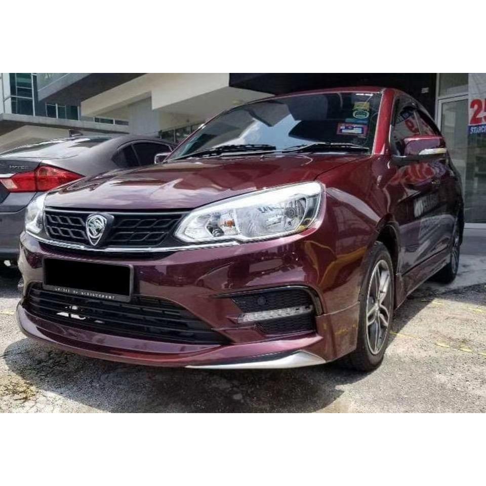 Proton Saga 2018 OEM Bodykit Body Kit Skirting Skirt Lip With Oem Paint ...