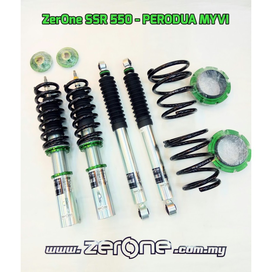 Zerone SSR550-Perodua Myvi 1st/2nd Gen Adjustable Suspension (Rear ...