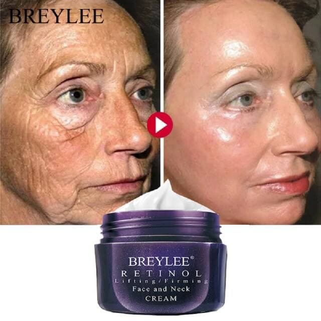 BREYLEE Retinol Firming Face Cream Lifting Neck Antiaging Remove