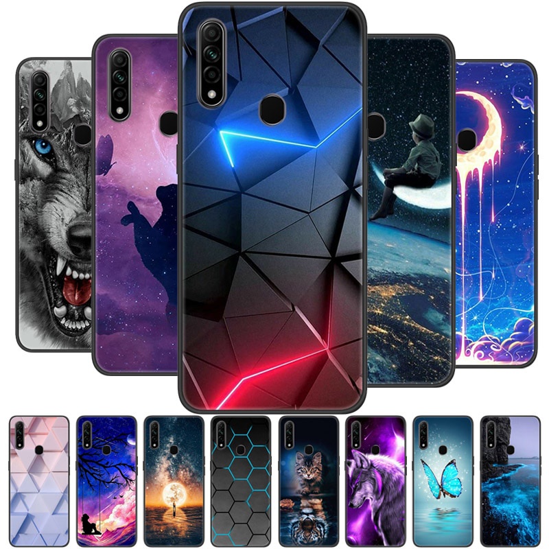 OPPO A31 2020 /A8 Fashion design Glass case Shopee Malaysia