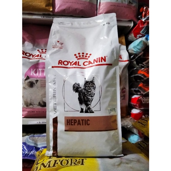 Hepatic clearance cat food