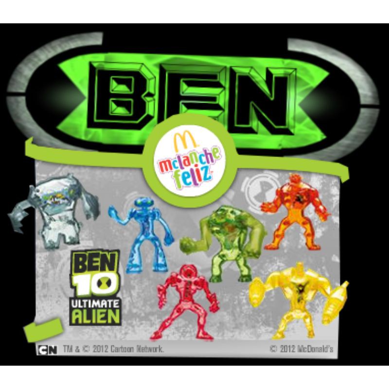 Ben 10 ultimate alien best sale mcdonalds toys