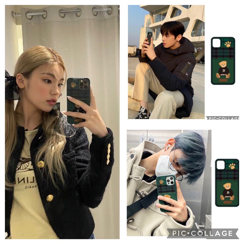 Astro Cha eunwoo Itzy Antem The Boyz Q changmin curious D bear custom phone case