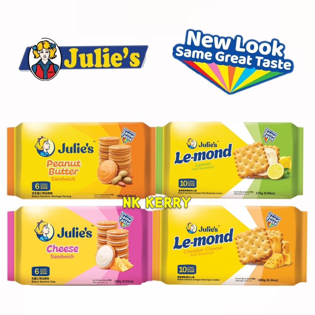 JULIE'S BISCUIT SANDWICH ALL 84G-90G | Shopee Malaysia